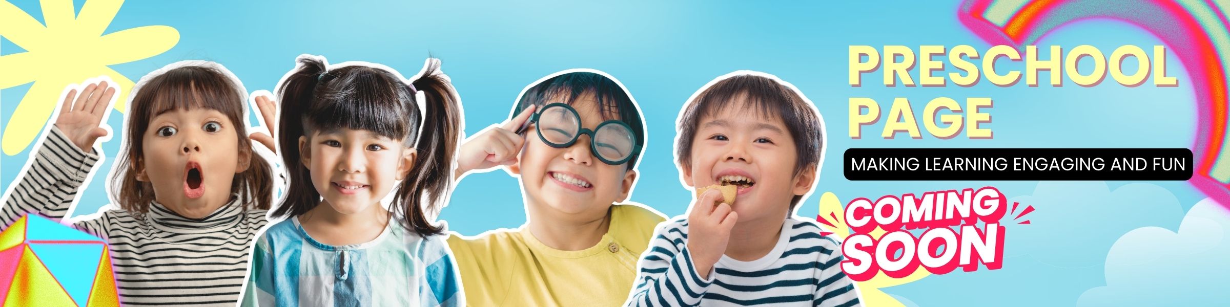 Preschool Page Banner