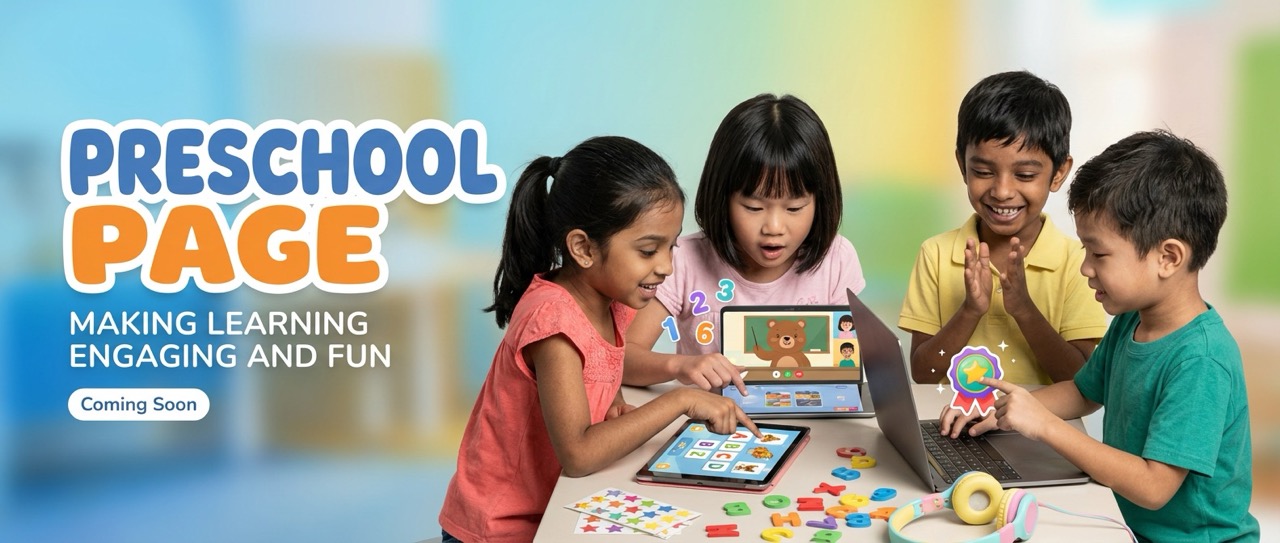Preschool Page Banner